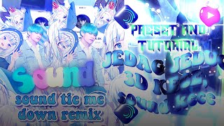 TUTORIAL JJ 3D GAWR GURA GAMPANG! SOUND TIE ME DOWN REMIX || ALIGHT MOTION screenshot 4