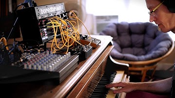 Grand Piano played thru Eurorack using Transmutron