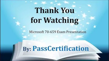 70-659 Test Preparation Guide to Pass with Guarantee