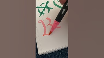 Cool font! Comment your name! #calligraphy #drawing #art #writing #shorts