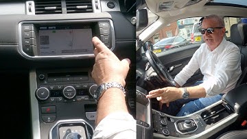 How to Set The Sat Nav In A 2011 Range Rover Evoque