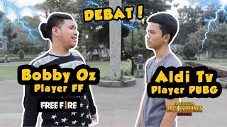 DEBAT PLAYER FREE FIRE VS PUBG - ALDI TV