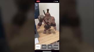 Pixar USDZ files + Unity + Reality Kit = Animated Interactive AR Objects