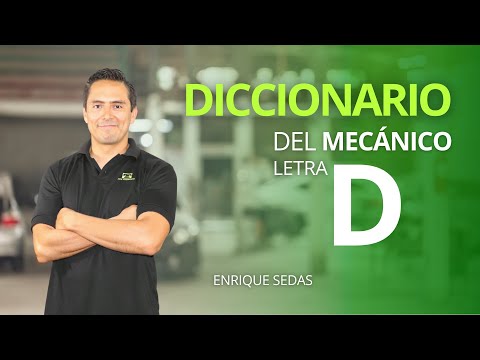 DICCIONARIO DEL MECÁNICO - LETRA D 📚