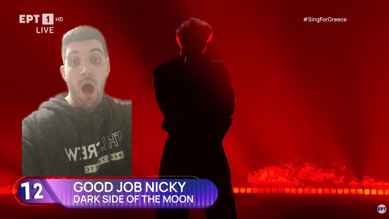 good job Nicky - Dark Side of the Moon (Live) | Sing for Greece 2026