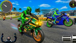 Extreme Motocross Dirt Bike Racer - Moto Traffic Racing Simulator Game 2026 - Android Gameplay screenshot 1