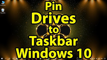 Pin Drives to the Taskbar on Windows 10