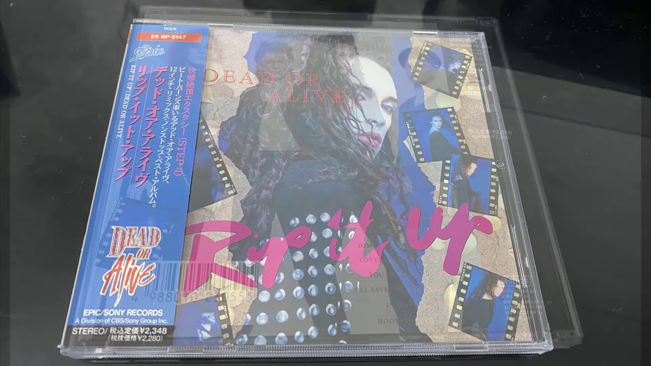 Dead or alive Full 1988 Rip it up Japan CD