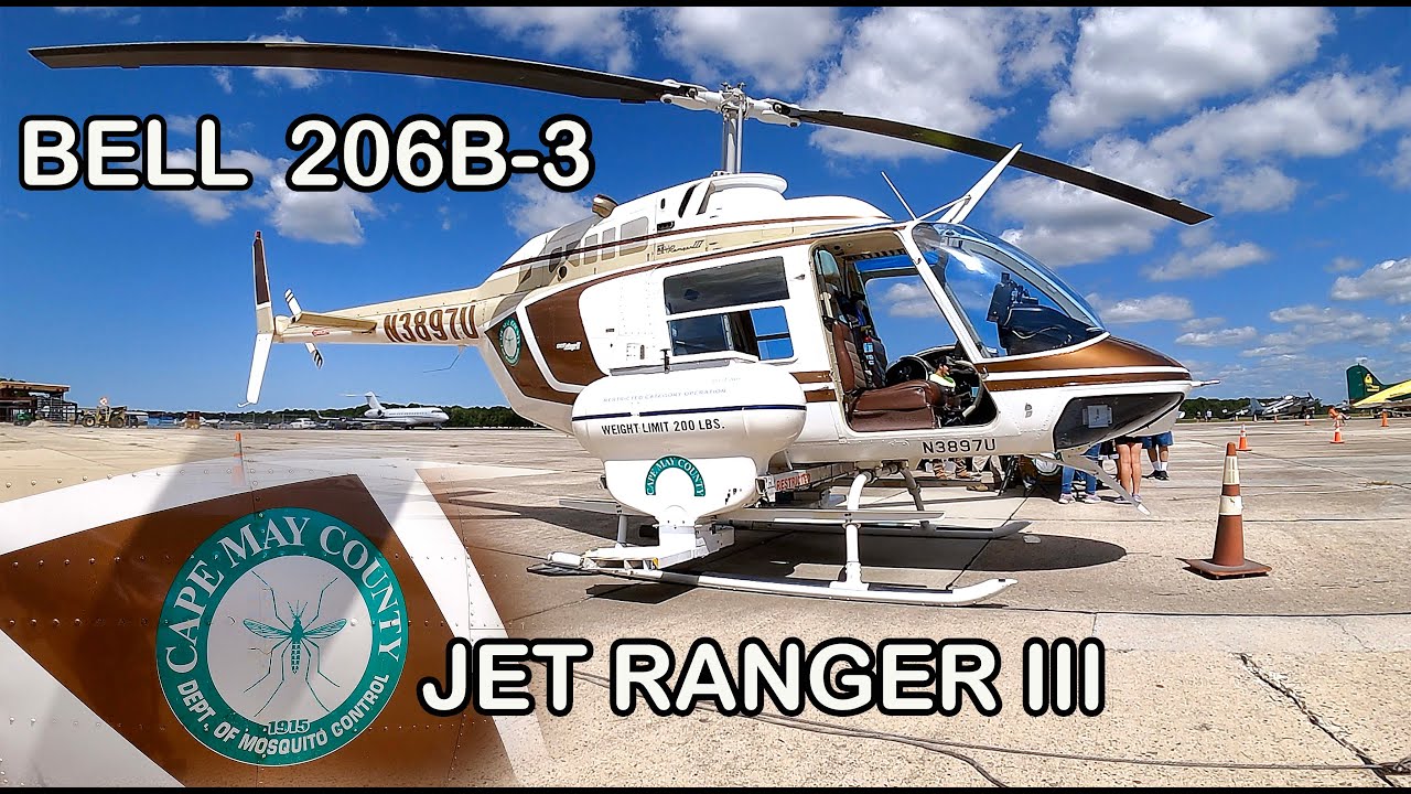 Bell 206B-3 Jet Ranger III / Cape May County New Jersey Department of ...