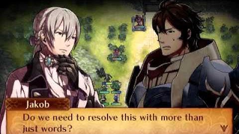 Fire Emblem Fates: DLC - Xenologue Before Awakening Jakob and Frederick Conversation