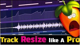 Resize Tracks Fl Studio | Red Blood Production