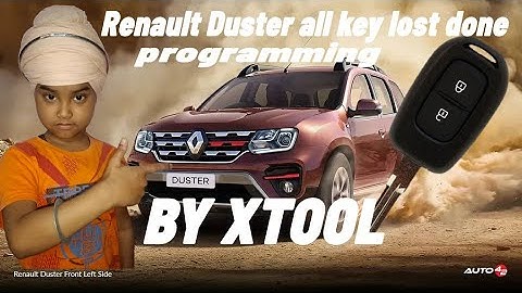 HOW TO RENAULT  DUSTER 2019 ADD KEY  SUCCESS XTOOL X100PAD2 XTOOL INDIA