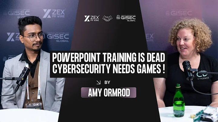 Exclusive Interview: Amy Ormrod, CEO & Co-Founder of Cygence | GISEC Global 2025 | ZEX PR WIRE