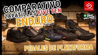 Comparativo Five Ten Enduro para pedal de plataforma - YouTube