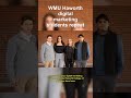 WMU Haworth digital marketing students repeat as w