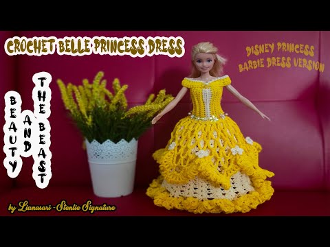 crochet belle dress pattern free Ravelry: Belle Dress pattern by The Moule Hole