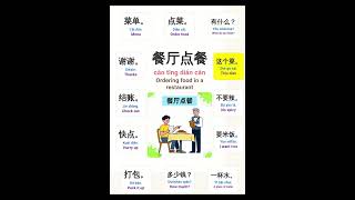 Don't starve in China! 🥢 12 Essential phrases to save your dinner. 🍜 #chinesefood   #learnchinese