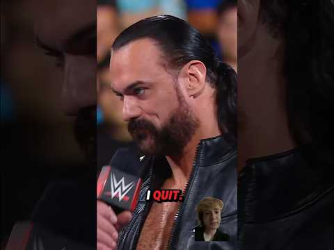 Drew McIntyre quits