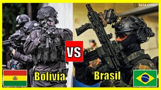 Bolivia VS Brazil - Comparison of Military Power 2024