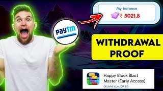 Happy Block blast Master app WITHDRAWAL - 🔴₹5000 live Withdraw screenshot 2