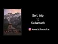 Kedarnath Solo Trip from Mumbai (September-2019)