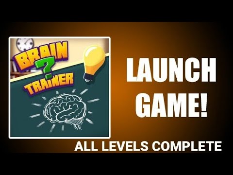 Brain Trainer game 1 to 100 Levels complete video