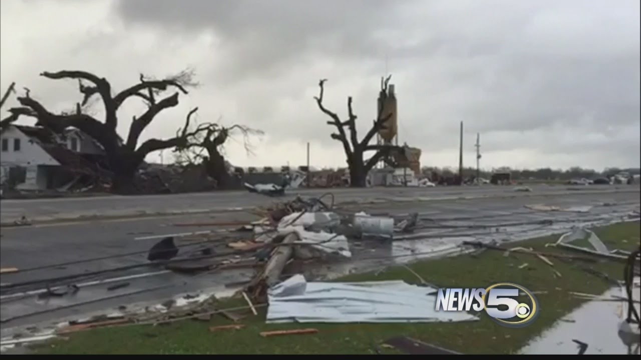 Louisiana Storm Damage YouTube