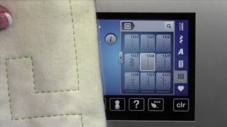 Bernina 770 67 Hand Look Quilt Stitch