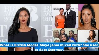 What Is British Model Maya Jama Mixed With? She Used To Date British Rapper Stromzy.