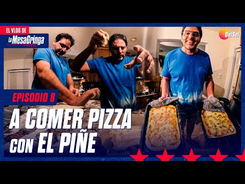 A COMER PIZZA CON EL PIÑE | #ElVlogDeLaMesa | Capítulo 8