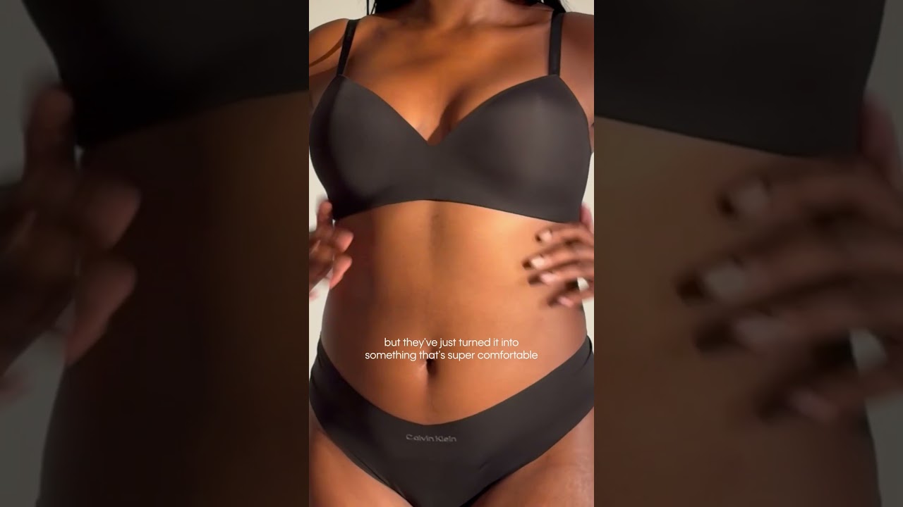 Seamless confidence. Monët Lauren wears the new Perfectly Fit Custom Lift Wirefree Triangle Bra.