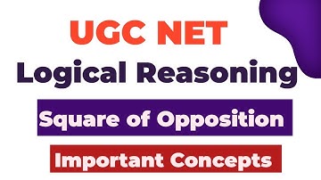 Square of Opposition in tamil | UGC NET Paper 1 | Logical Reasoning #ugcnet #logicalreasoning