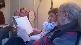 Grandpa teaching Sofia one of the principles of life￼