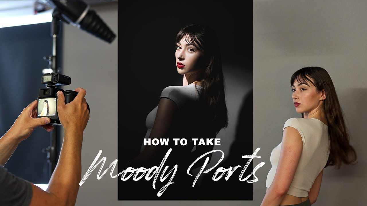⁣How to take MOODY PORTRAITS (Behind the Scenes - Hasselblad X2D Lightweight Portrait Kit)