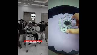 CHALLENGE GONE WRONG #shorts #comedy #challenge #funny #friends #explore #friendship #savage #flex