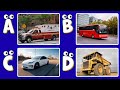 Learn Vehicles A to Z 🚗  ABC Transport Names for Kids &amp; Toddlers
