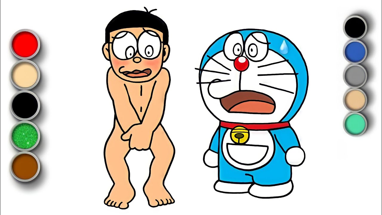 Doraemon Nobita nackt.