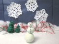 Snow man stop motion animation  claymation