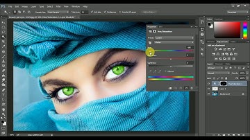 How to change eye color in Photoshop CC 2015