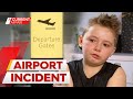 Boy made to remove diabetes device by airport staff | A Current Affair