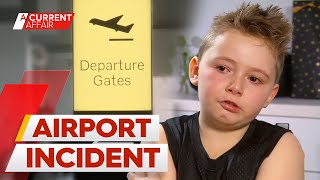 Boy made to remove diabetes device by airport staff | A Current Affair