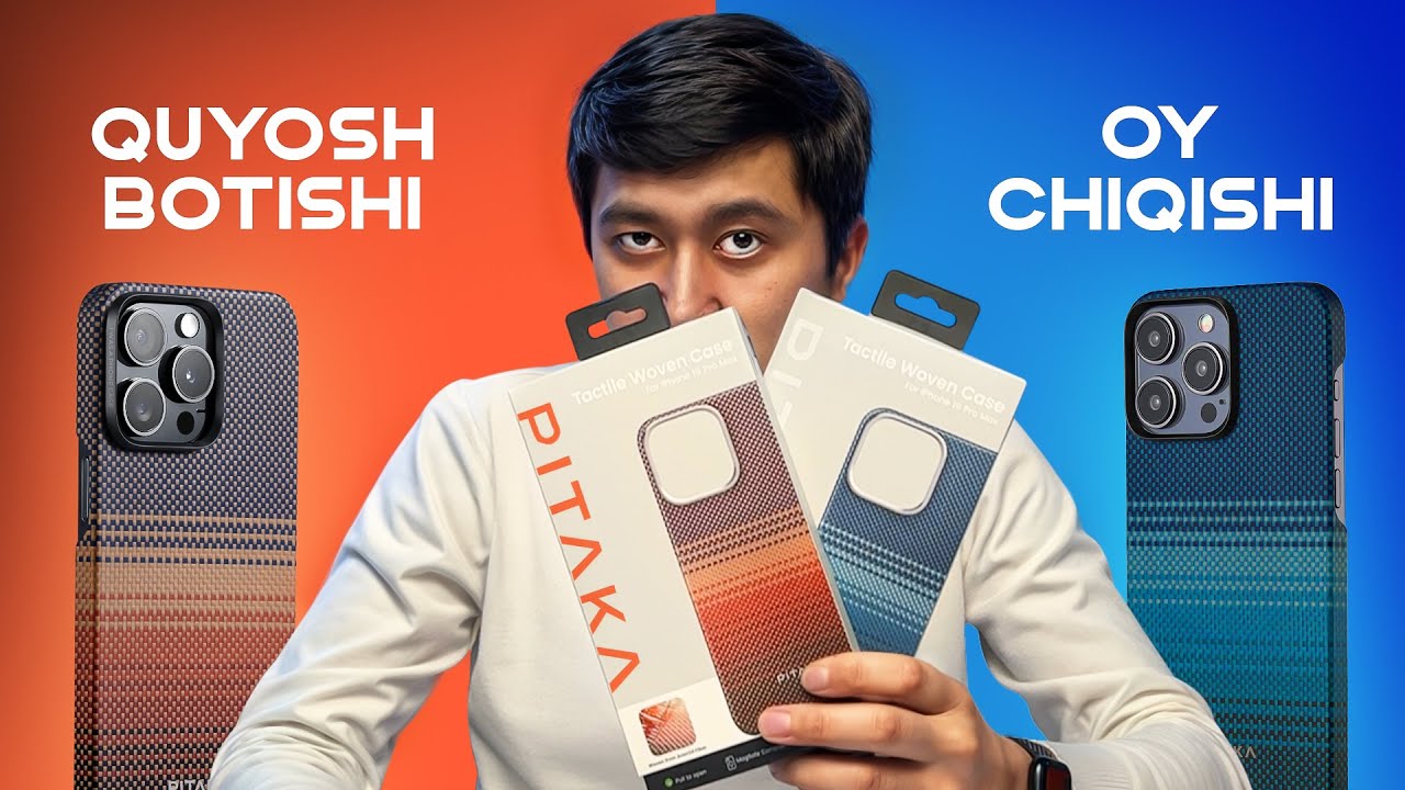 IPHONE UCHUN PITAKA CHEXOLARI O'ZBEK TILIDA OBZOR