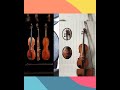 SALABLEZ Vivaldi Acoustic Violin Full Size with Bow, Rosin, Carrying Hard Case,Instrument for Beg...
