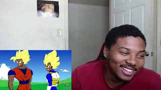 IF GOKU AND VEGETA WERE BLACK 1-7 EPISODES REACTION