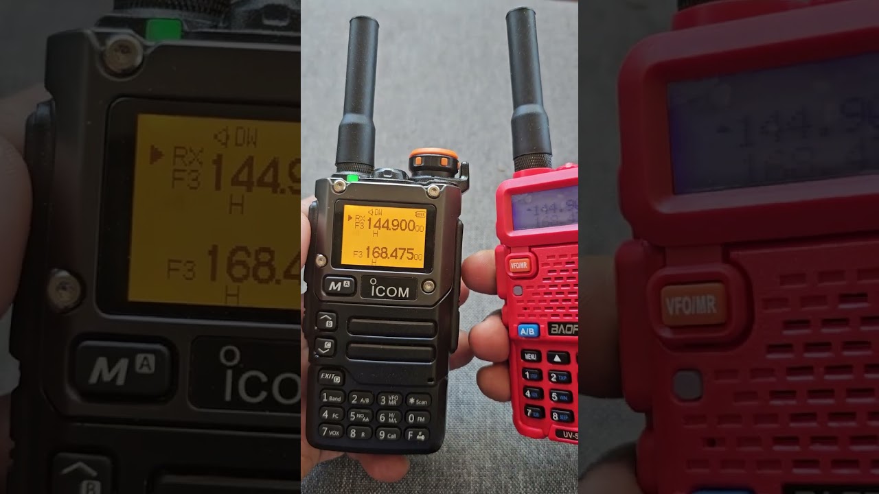วิธีฟัง2ช่องพร้อมกัน Icom v85