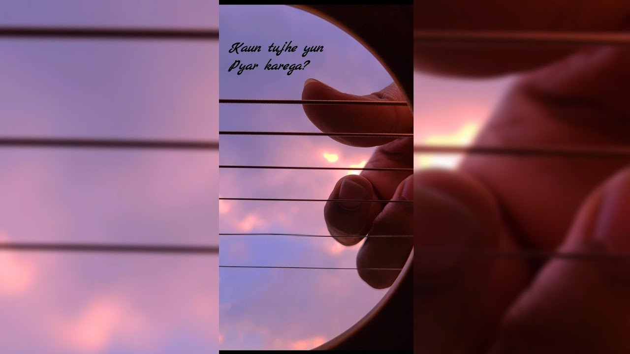Kaun Tujhe Arman Malik Fingerstyle Guitar Hindi Song Fingerstyle