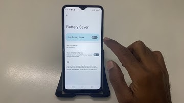 Realme C53 me battery saver on off kaise kare