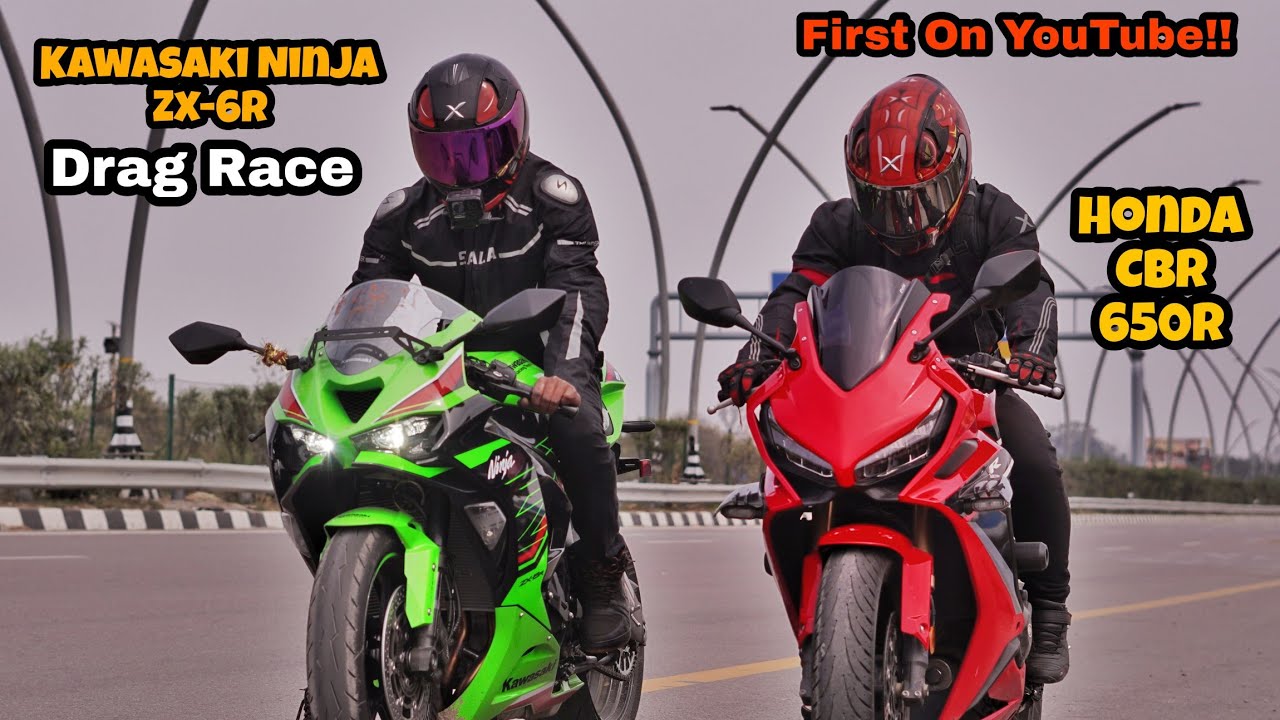 Ninja ZX-6R 2024 Vs CBR650R | Fastest 600cc Bike??😮