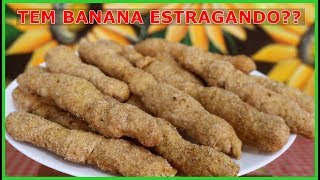 BISCOITINHO CROCANTE DE BANANA COM CANELA