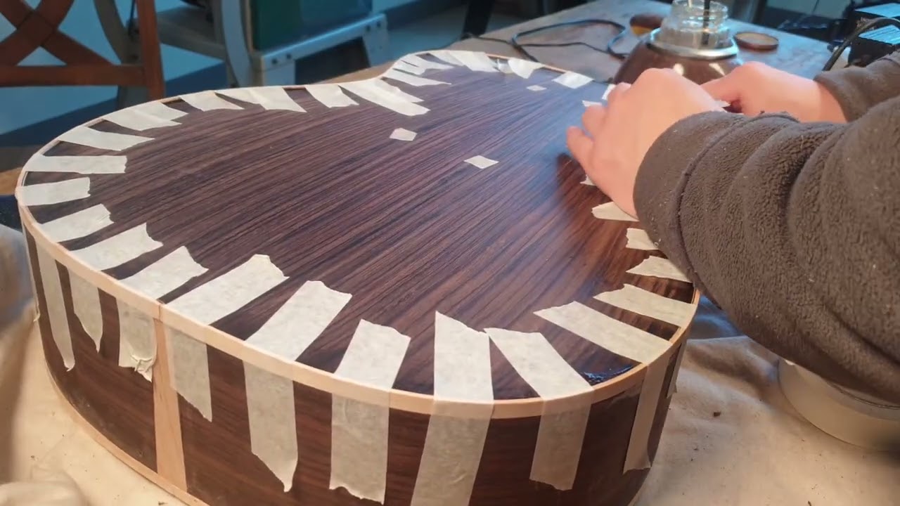 Orchestra Model Guitar Building (No.4) / Body, neck, fretboard, bridge